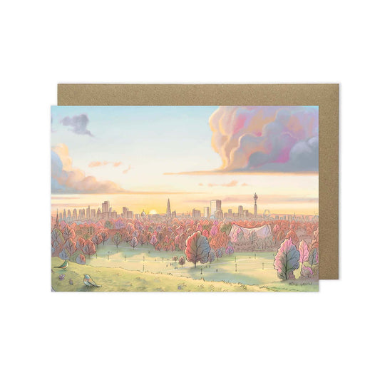 MG Autumn Sunrise on Primrose Hill